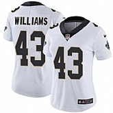 Women Nike Saints 43 Marcus Williams White Vapor Untouchable Limited Jersey Dzhi,baseball caps,new era cap wholesale,wholesale hats